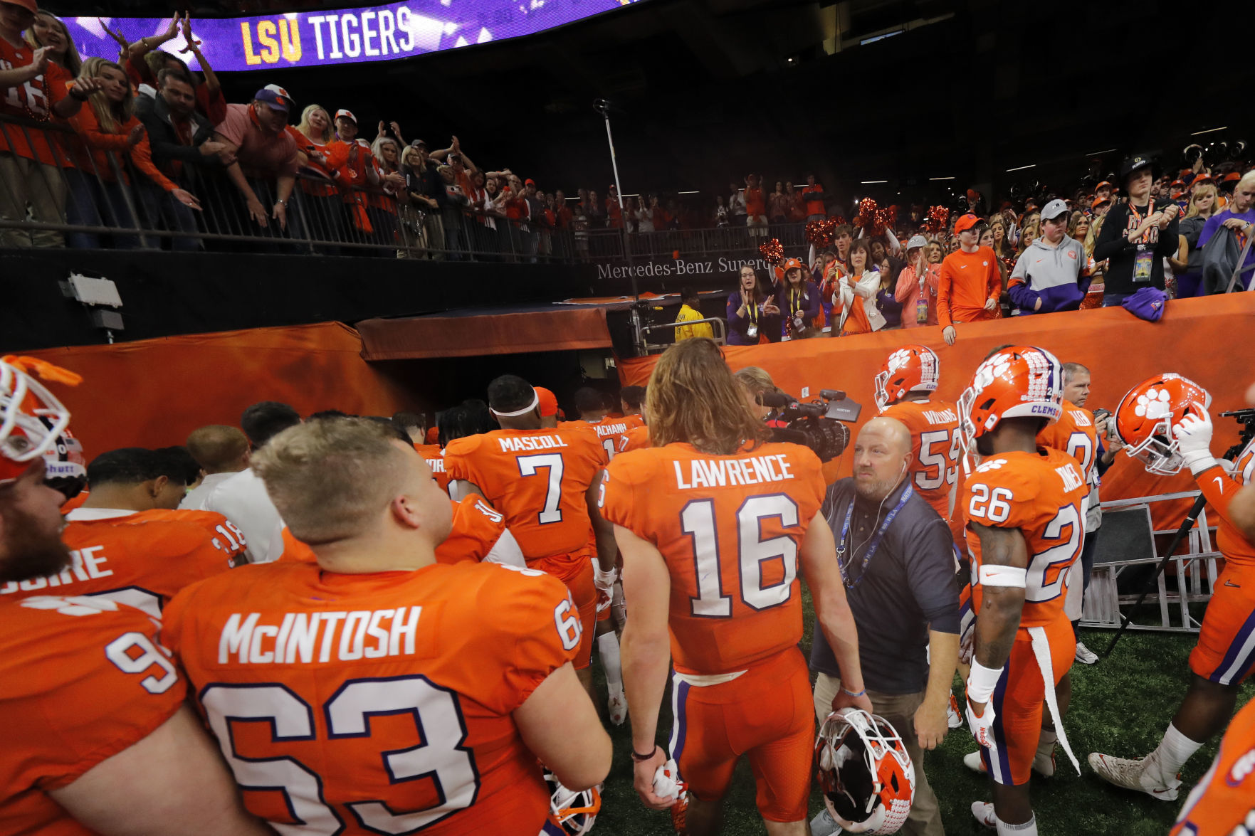CFP Championship Clemson LSU Football